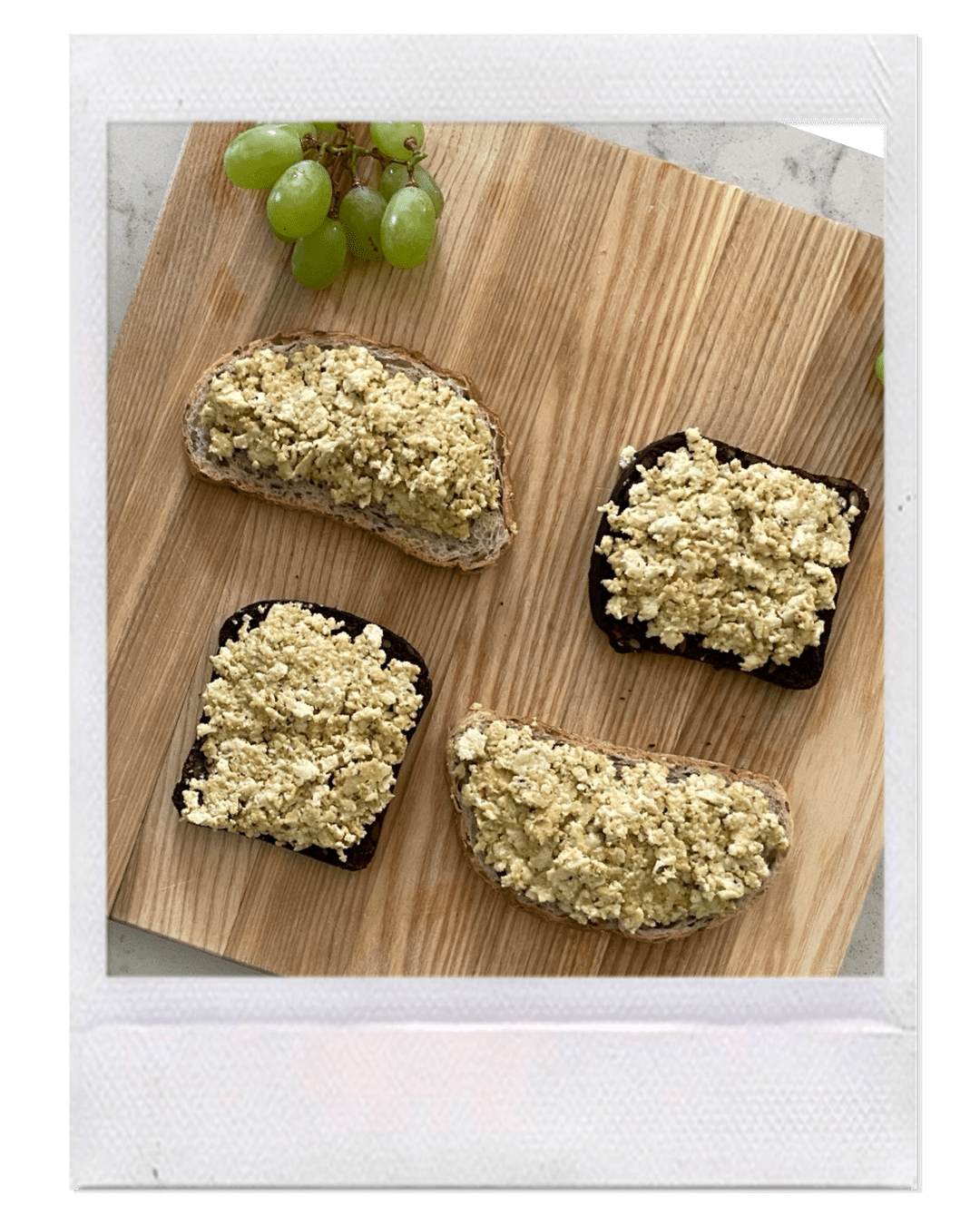 Recipe image of Toast with tofu